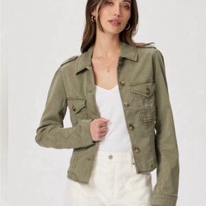 PAIGE Pacey Sage Utility Jacket for Women XS NWOT